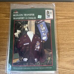 Plaid Iron On Transfer Animals‎ And Watering Can